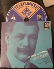 ‘The World Of Operetta’ Franz Lehár (CD 1999 Teldec Germany Telefunken Legacy)
