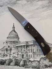 SCHRADE MADE IN USA FIREBIRD ZYTEL LOCKBACK KNIFE SP-3 STAINLESS