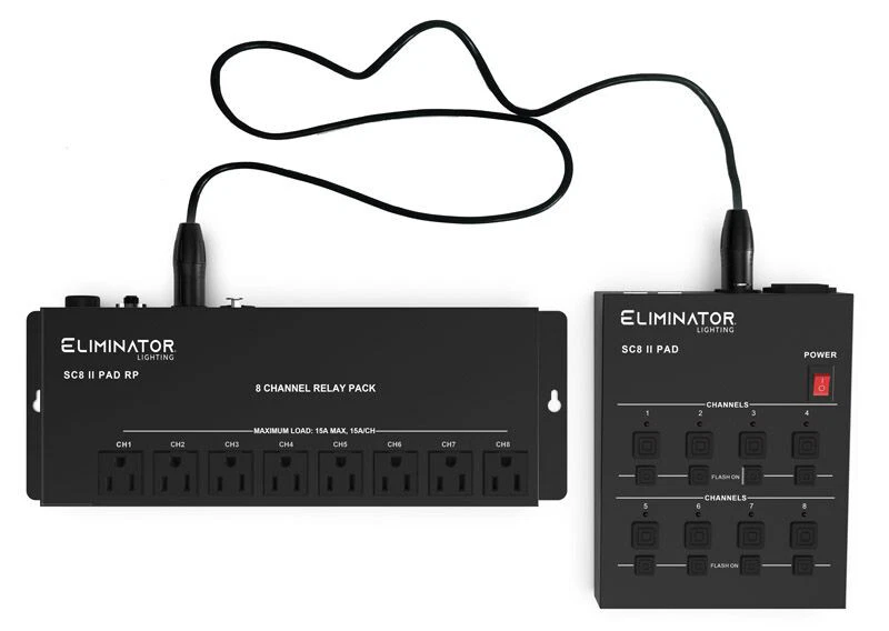 Eliminator Lighting ADJ SC8 II PAD SYSTEM Analog Lighting Controller System - Image 2 of 4