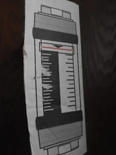 Hedland Ez View Mechanical Flowmeter Flow Meter H621 604 R 4 Free Shipping!