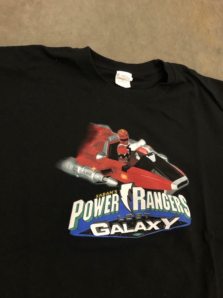Power Rangers Lost Galaxy Shirt Size Large Promo Y2K RARE | eBay