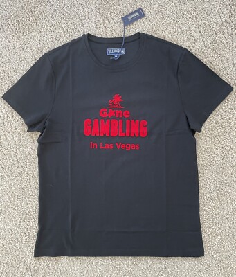 NWT 100% Authentic Vilebrequin  Cotton T-Shirt- BLACK - Men - EXTRA LARGE ( XL )