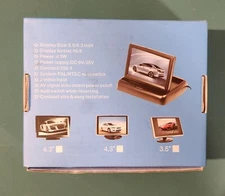 BW 5" High Resolution HD 800 * 480 Car TFT LCD Monitor Screen 