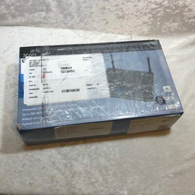 New HP V110 ADSL B 3Com Wireless 11n Router 3CRWDR300B-73 HP P/N: JE461A#ABA