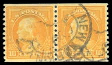 #497 Used Coil Pair PSE Graded 80, Cert # 01319439