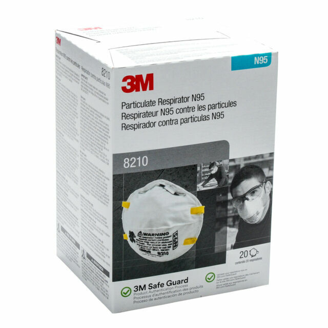 3M 8219 N95 Particulate Respirator Mask (46457) for sale online | eBay UK