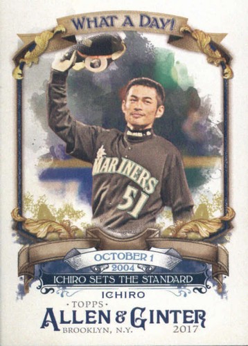 2017 Allen and Ginter - What a Day Inserts - Singles - You Pick - Bild 58 von 67