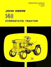 John Deere 140 Hydro Hydrostatic Garden Tract...