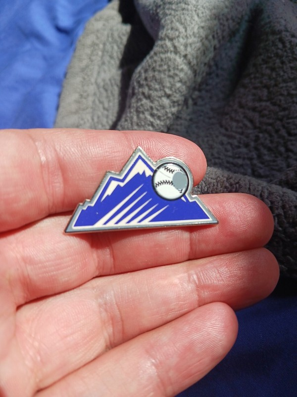 Phish Denver Dicks Sporting Goods Silver Limited Edition Colorado Rockies Pin LP