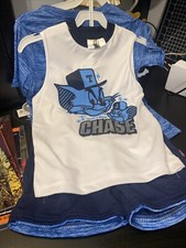 3-pc Tom  Jerry Boys Size 5/6 Shirt  Shorts Set Gray, Blue Short Sleeve, NWT