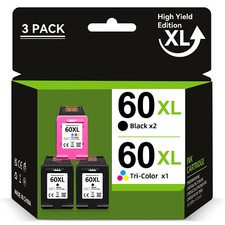 60 XL 60XL Ink Cartridge for HP Photosmart C4680 D110a C4795 DeskJet D2680 D1660
