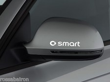 KIT 3 ADESIVI SMART SPECCHIETTO MIRROR mm.80x14 - STICKERS AUFKLEBER PEGATINAS