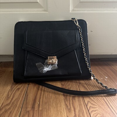 Sandy Lisa Universal 10'' Tablet Tote with Adjustable Strap Black E225345