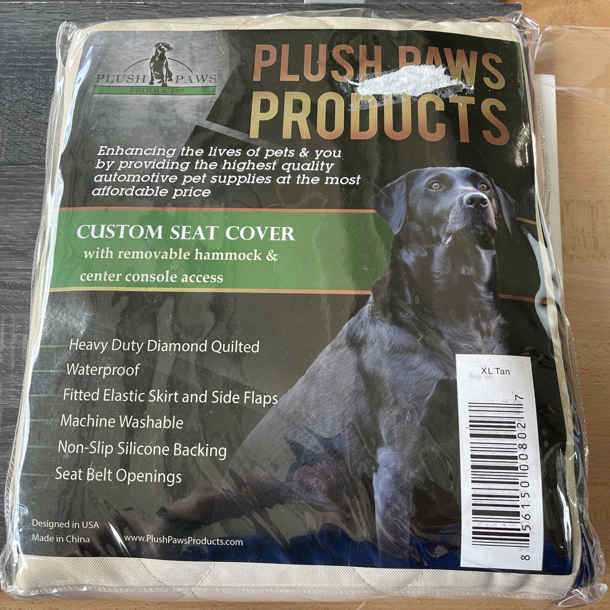 Plush paws products quilted hammock car seat clearance cover