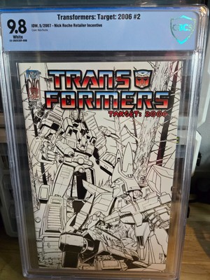 Transformers Target: 2006 #2 IDW Publishing CBCS 9.8 Cover RI-A