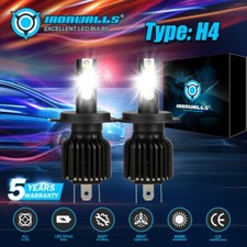 LED Headlight Kit H4 HB2 9003 6000K Bulbs for HONDA CIVIC 1992-2003 CR-V 2007-14