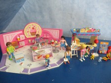 9080 Cafe Cupcake Imbissbude Eisdiele Figuren City Life Playmobil 2326