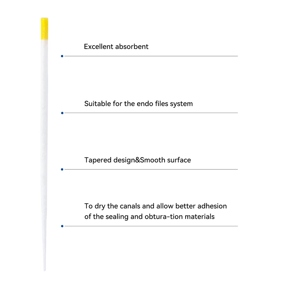 Dental Endo Gutta Percha Points F1F2F3/Root Canal Absorbent Paper Points F1F2F3 - Image 3 of 4