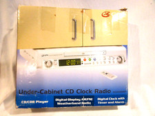 GPX AM/FM/CD Under Cabinet Radio Model KCCD3004Dp w/Remote in Original Box