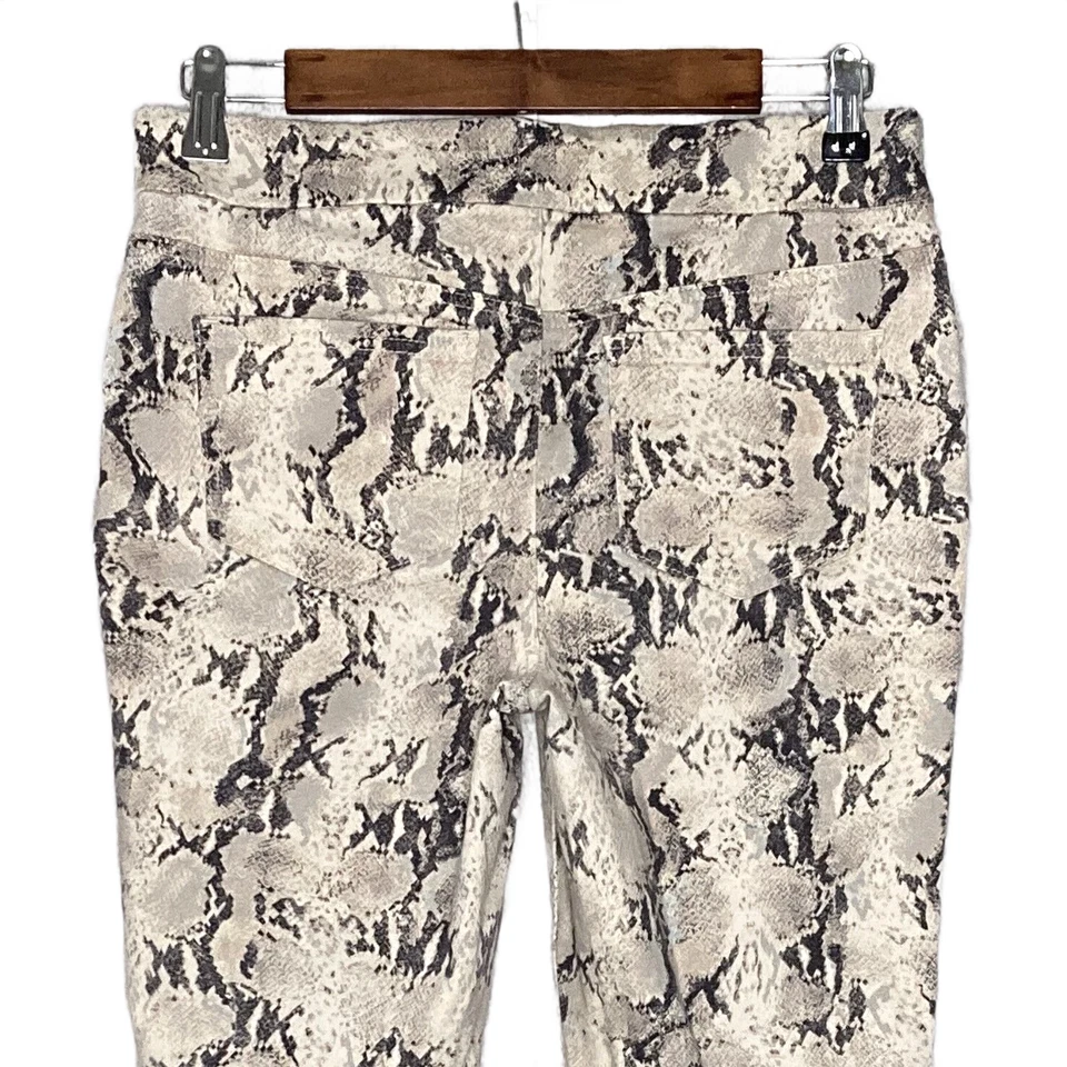 Chico's Mujer Animal Print Flaco Pull On Jegging Talla 0 = 4 Elástico Multicolor Foto 4 de 4