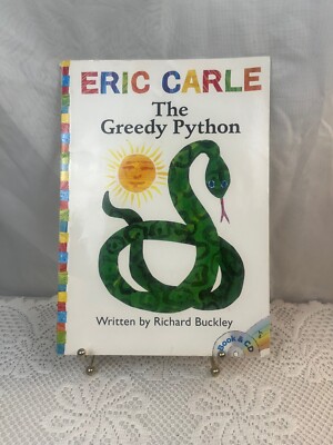 The Greedy Python Book & CD Read Along by Eric Carle & Richard Buckley ...