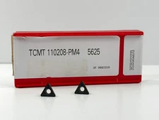 Safety Cutting Tools TCMT110208-PM4 | New Carbide Inserts | Grade 5625 | 2pcs
