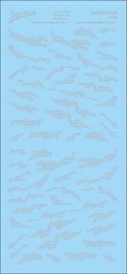 Décalcomanies INTERDECAL 1/24 Courses De Rue Argent-or-noir 120x80mm - Pour Modélisme Auto