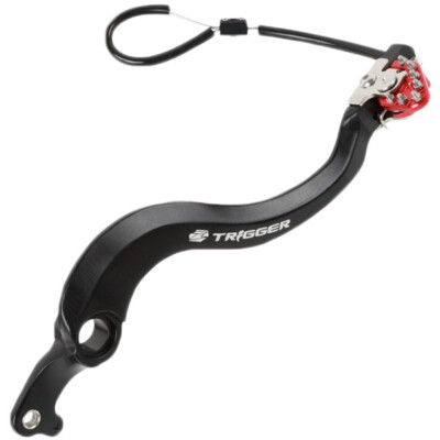 #ad ZETA 2018 CRF450RX Honda TRIGGER BRAKE PEDAL RED HON ZE90 7012 $102.95
