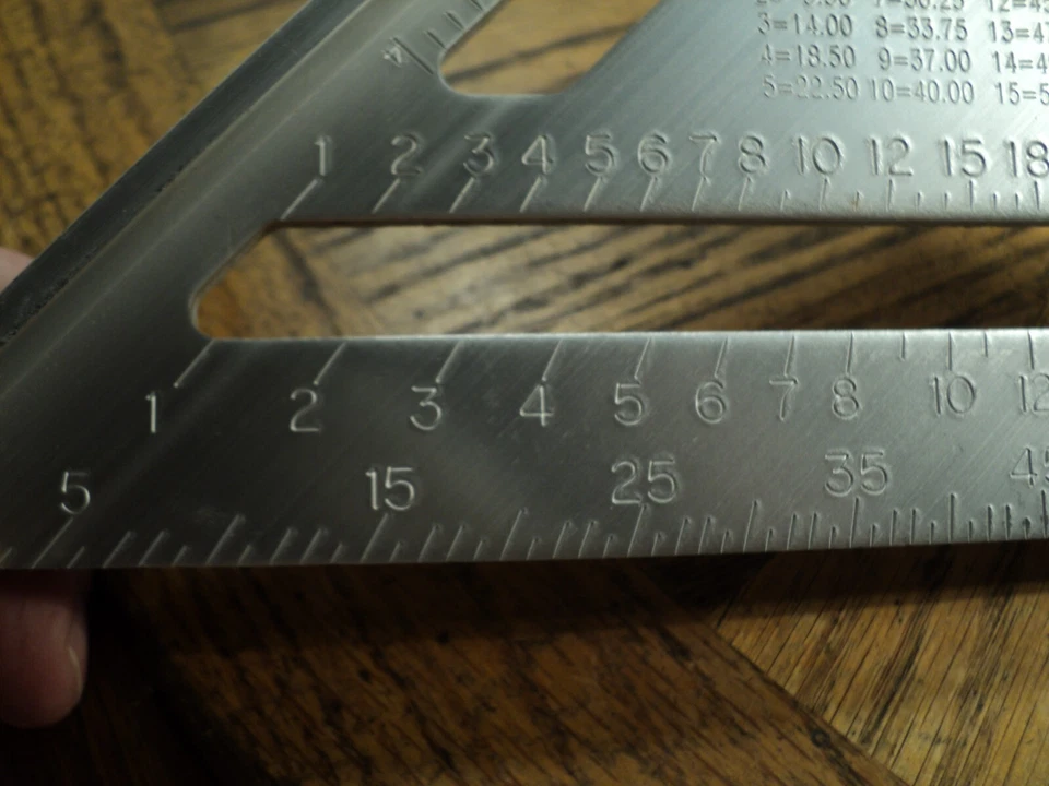 Vintage Empire Angle Square Tool No. 2990  10-1/4" long    USA - Image 4 of 4