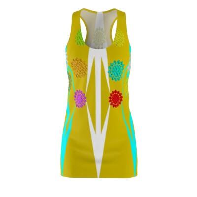 Women's Cut & Sew Racerback Dress (AOP)