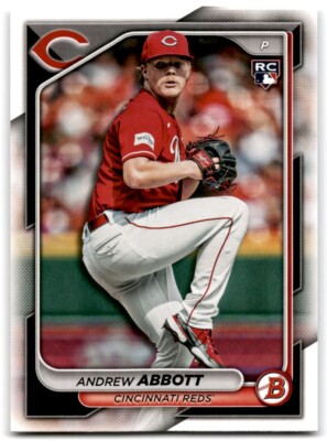 2024 Bowman Andrew Abbott RC Cincinnati Reds #70