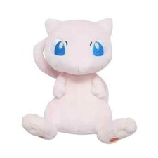 Pok mon Center Official All Star Collection Mew Sitting Stuffed Plush Doll 7