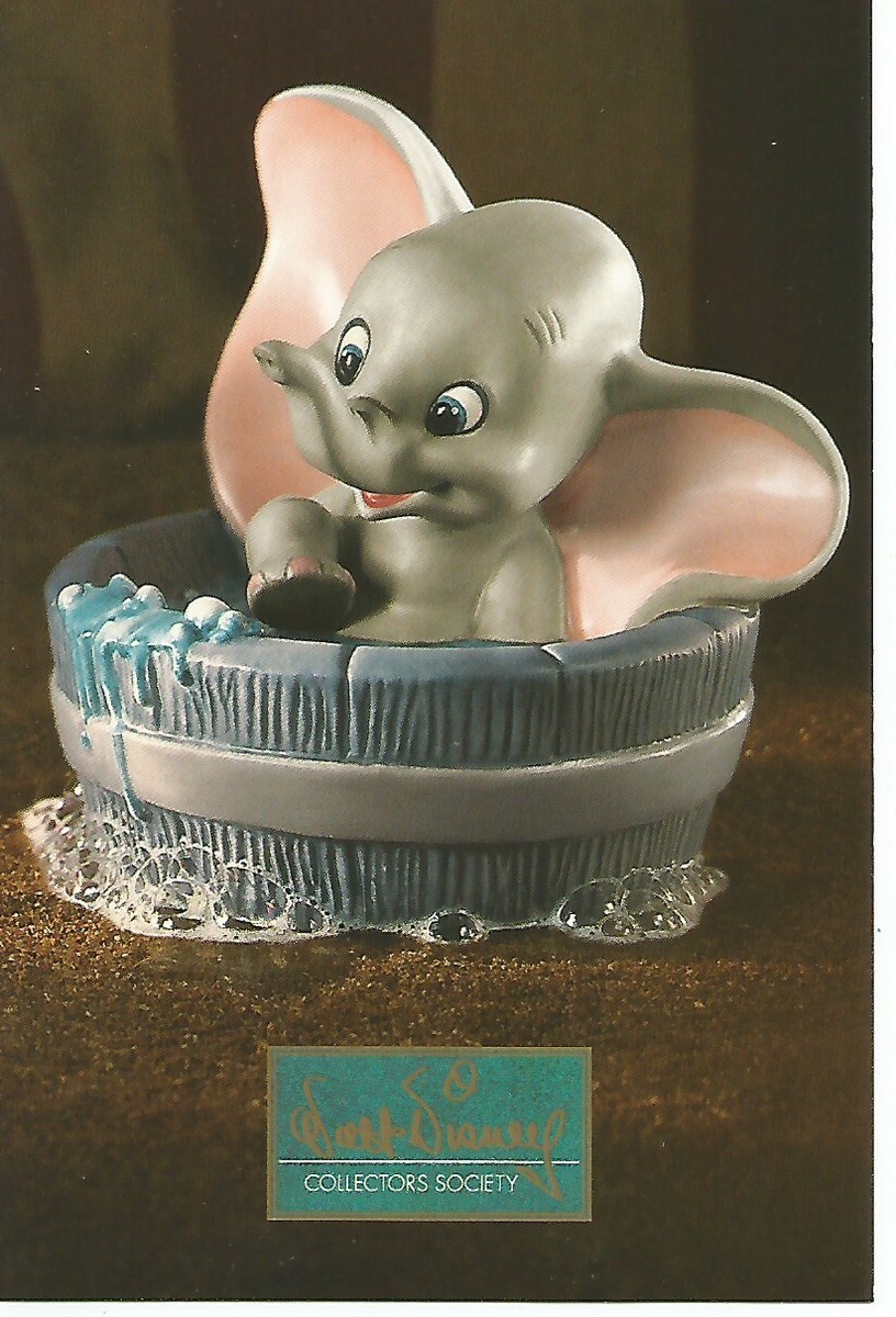 WDCC Disney Post Card Dumbo from Walt Disney's Cartoon Classic