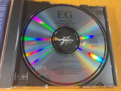 Y10-39 BRIAN ENO Thursday Afternoon - 1985 - EGCD 64 - (61 MINUTE