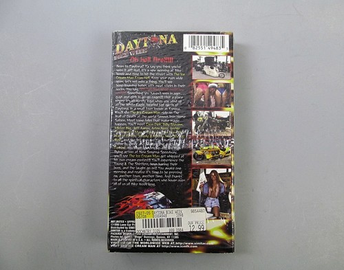 Daytona Bike Week 98 VHS Tape Motorcycle Biker Girls Video Vintage 1998 - Picture 3 of 4