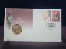 PNC  2003 Coronation QEII Golden Jubilee 50th Anniversary RAM 50c Coin 