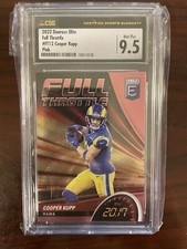 2022 DONRUSS ELITE FULL THROTTLE COOPER KUPP # FT112 PINK CSG 9.5