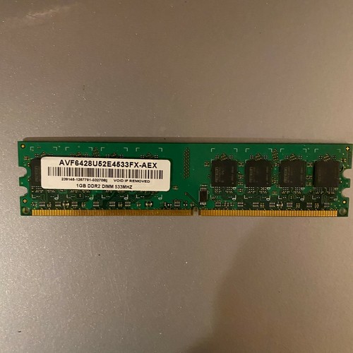 AVF6428U52E4533FX-AEX - 1GB DDR2 533MHz Desktop Memory (PC2-5300 240-PIN) - Picture 2 of 3