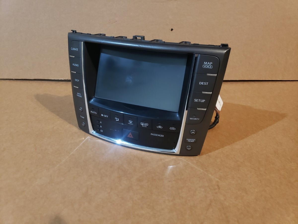 2010 2011 2012 2013 Lexus IS250 IS350 Navigation Radio Stereo Unit