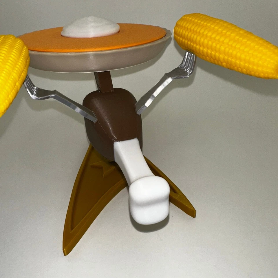 Starship EnterPies - Divertido centro de mesa de Acción de Gracias temático Star Trek decoración  Foto 4 de 4