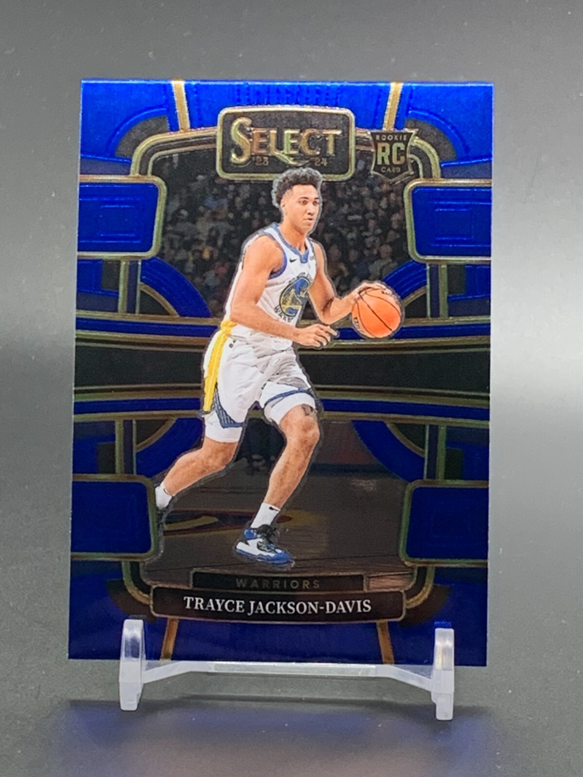 2023-24 Panini Select Blue Retail #84 TRAYCE JACKSON-DAVIS Golden State Warriors
