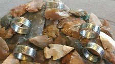 Kennedy Half Dollar Coin Ring  1 Arrowhead U Pick Sz. 9.5-13 1971-2016 Artisan