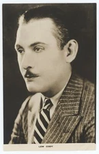 Movie Actor Lew Cody Vintage Film Weekly RP Plain Back Photo Card