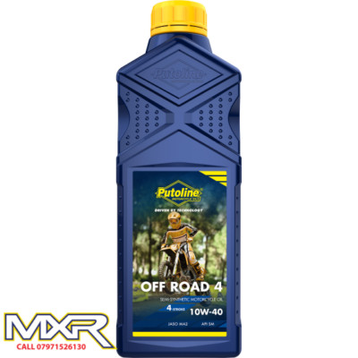 PUTOLINE 10W-40 OFF ROAD 4 MOTORÖL 1 LITER FLASCHE MOTOCROSS MX ENDURO