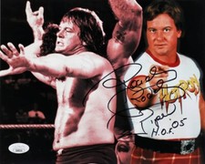 Rowdy Roddy Piper Signed WWE 8x10 Photo Inscribed 