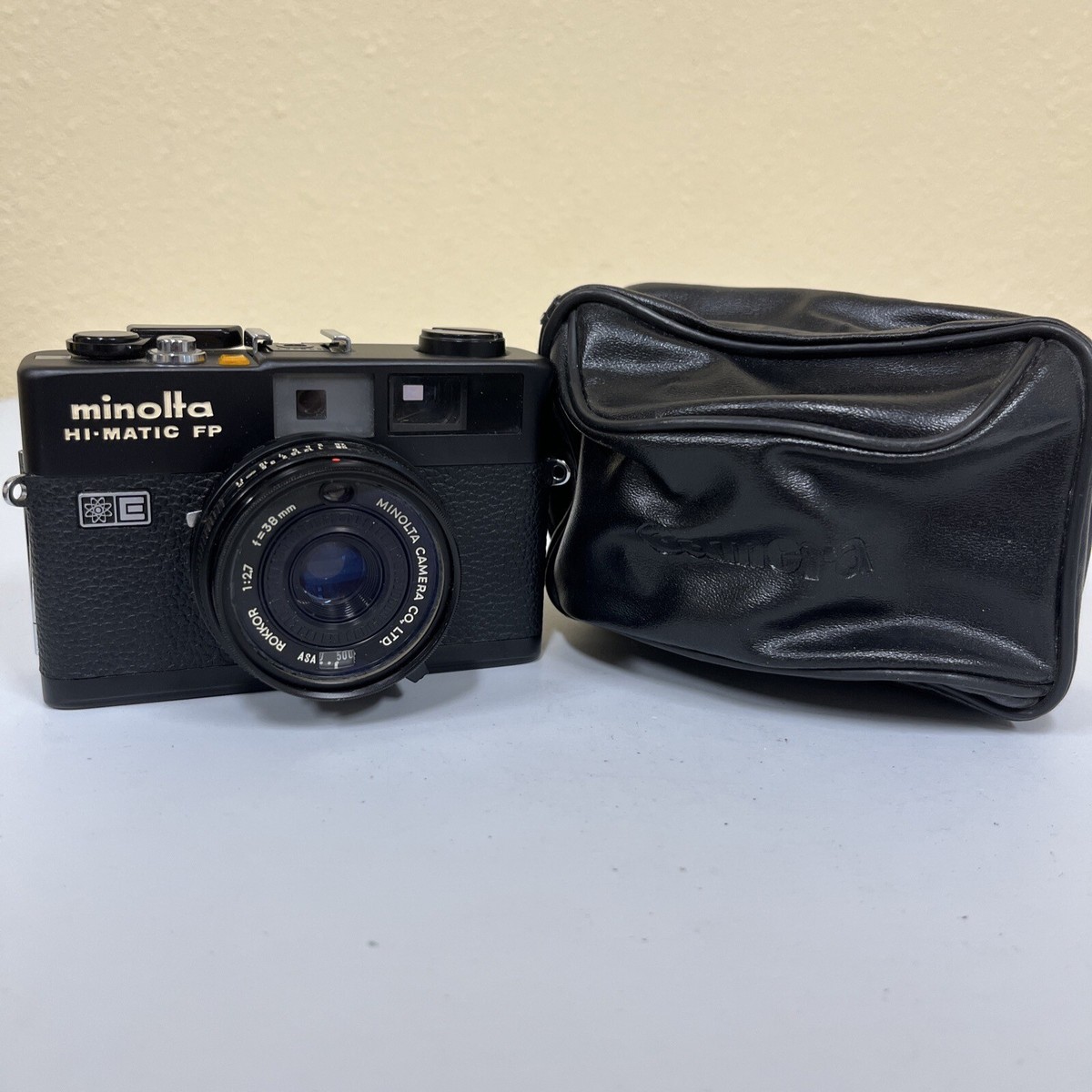 Minolta Hi-Matic FP Film Camera 38mm 1:2.7 / TESTED&WORKING Fully