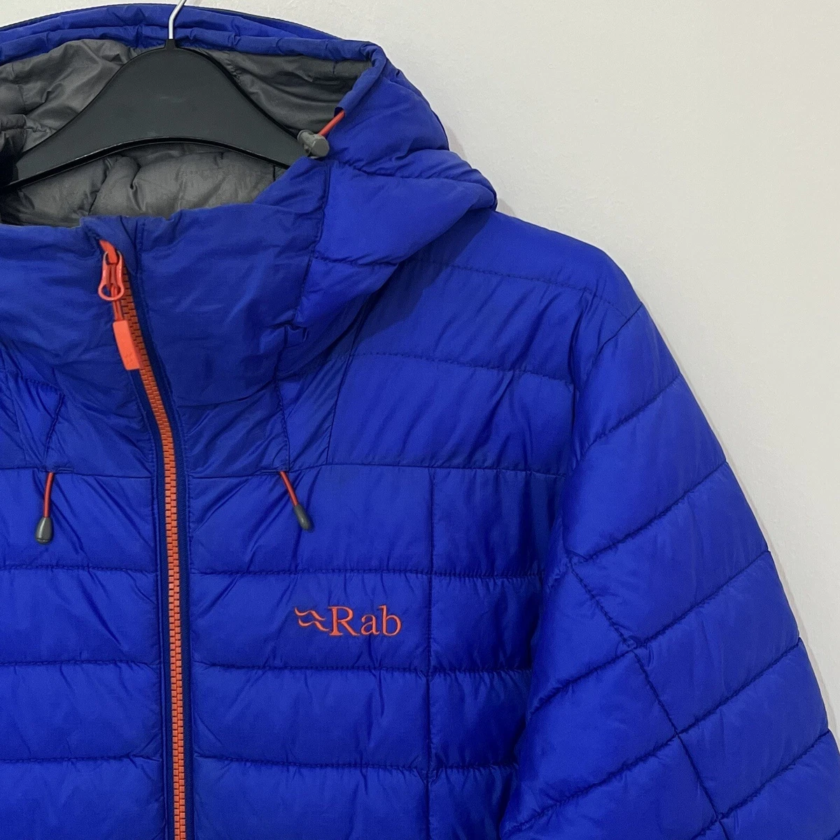 Rab blue deals and orange jacket