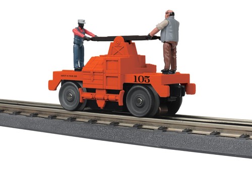 MTH 30-5236 MOW BUMP and GO HANDCAR NUEVO STOCK DE TIENDA O CALIBRE 3 RIELES #105 | Zustand: New