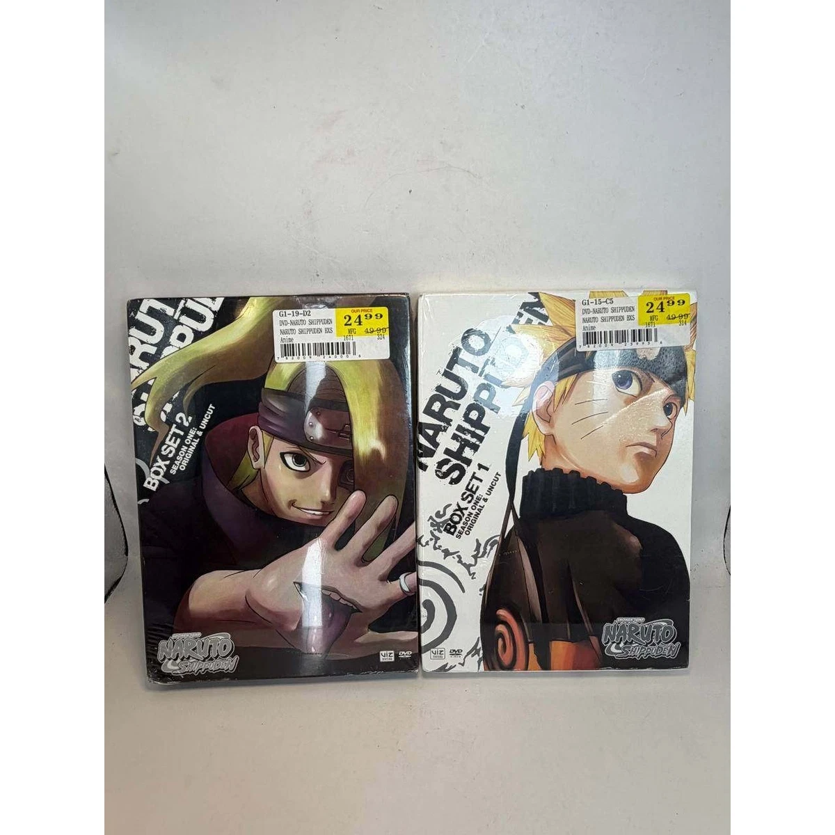 Las mejores ofertas en Naruto Shippuden DVD Temporada 1 | eBay