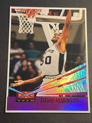 Box 18: 93-94 WHITE BORDER BEAM TEAM TEST PROOF David Robinson Spurs